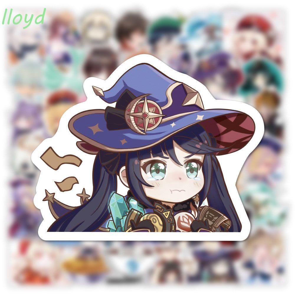 Lloyd Genshin Va Chạm Nhãn Dán Mini Trang Trí Ghi Ta Ghi Ta Laptop Xe Máy Trường Học Văn Phòng Anime