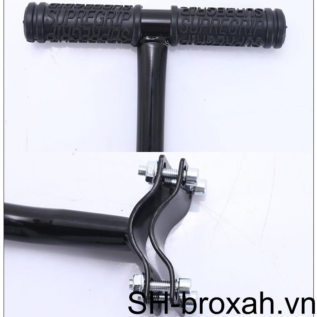 Tay Cầm Xe Đạp Bằng Kim Loại Kèm 4 Ốc Vít Cố Định Thay Thế Tiện Dụng