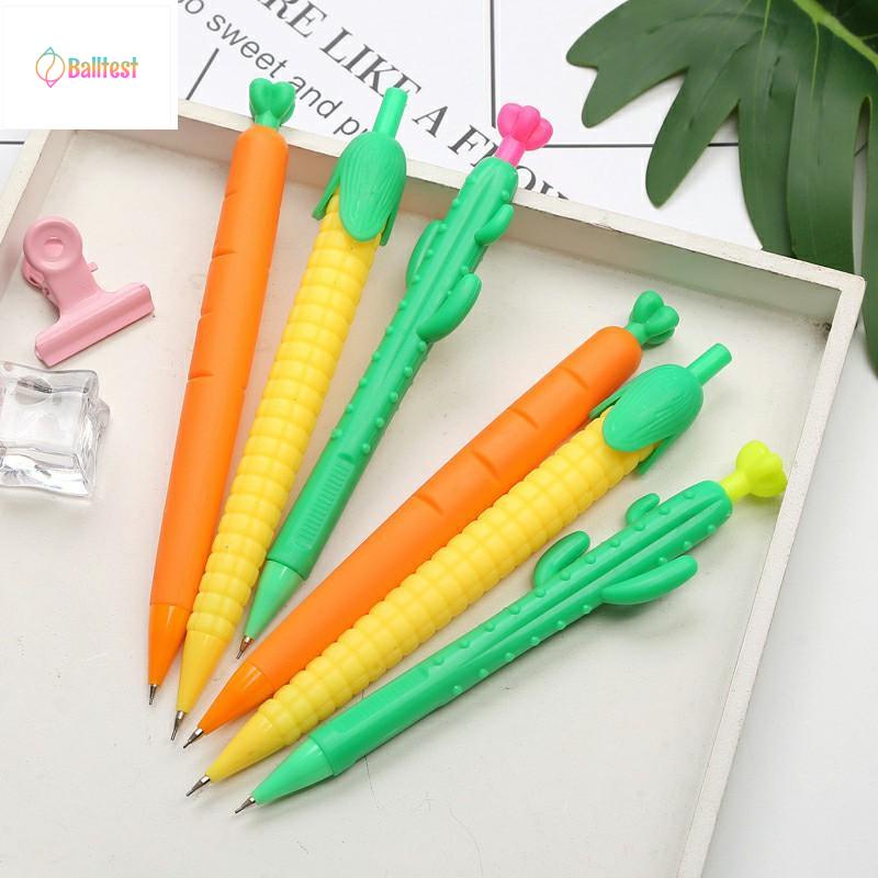 💜Bút chì bấm Cà Rốt ngòi 0.5mm / 0.7mm