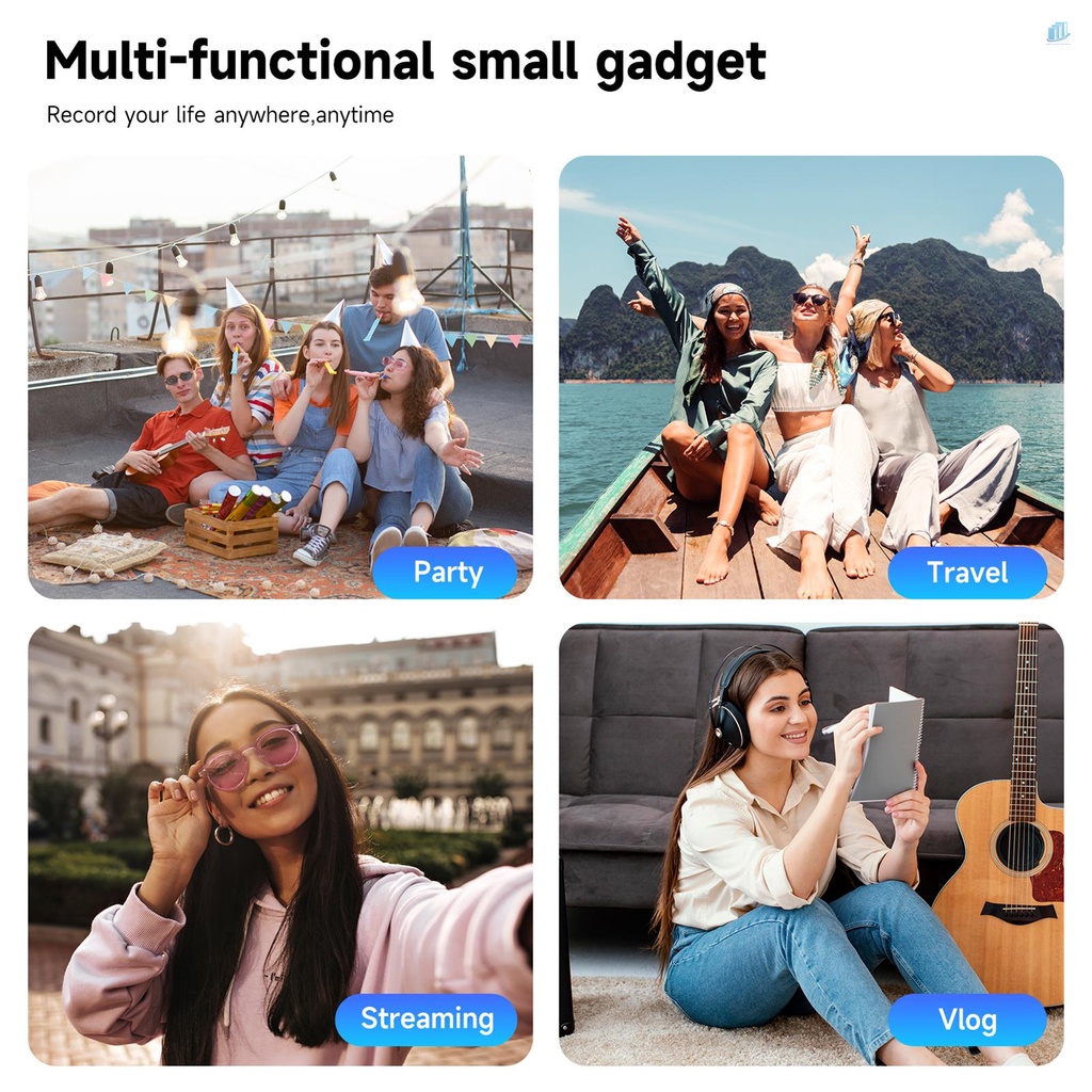 TELESIN Giá Đỡ Ba Chân 360 Độ Bằng Nhựa Resin Thông Minh TE-TPR-009 Có Thể Gập Lại 360 Độ° Gậy Tự Sướng Xoay 3 Chiều Có Thể Điều Chỉnh Tiện Dụng