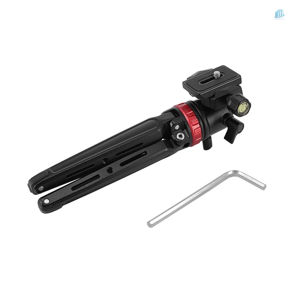 Chân Máy Ảnh Andoer Mini Để Bàn Bằng Hợp Kim Nhôm Với Ốc Vít 1 / 4 Inch Tháo Gỡ Nhanh Tiện Dụng
