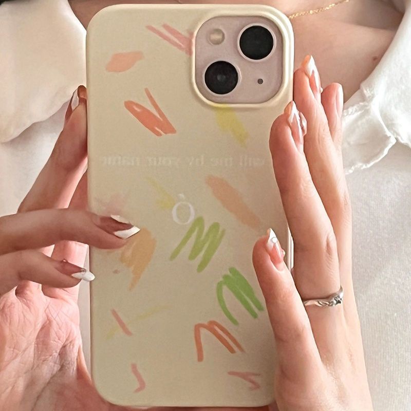 Ốp Điện Thoại Cứng In Họa Tiết Graffiti Bóng Bẩy Cho Iphone 1311 / Xr Xsmax / Promax 14 plus12 8