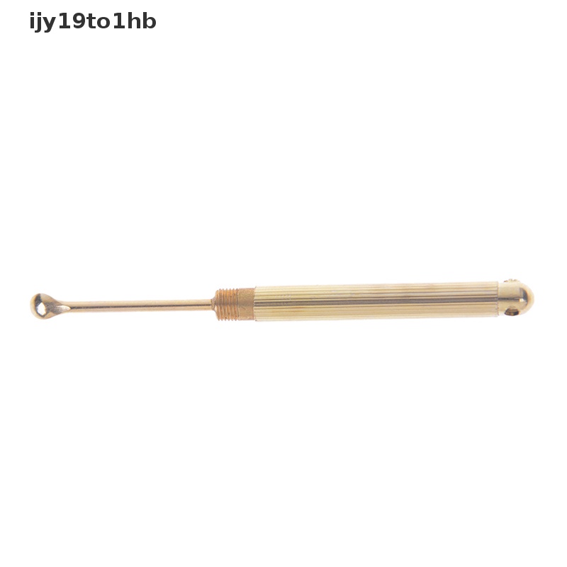 Gấp loại vàng ráy tai sạch hơn ráy tai sáp loại bỏ công cụ Tai muỗng kèm theo mới