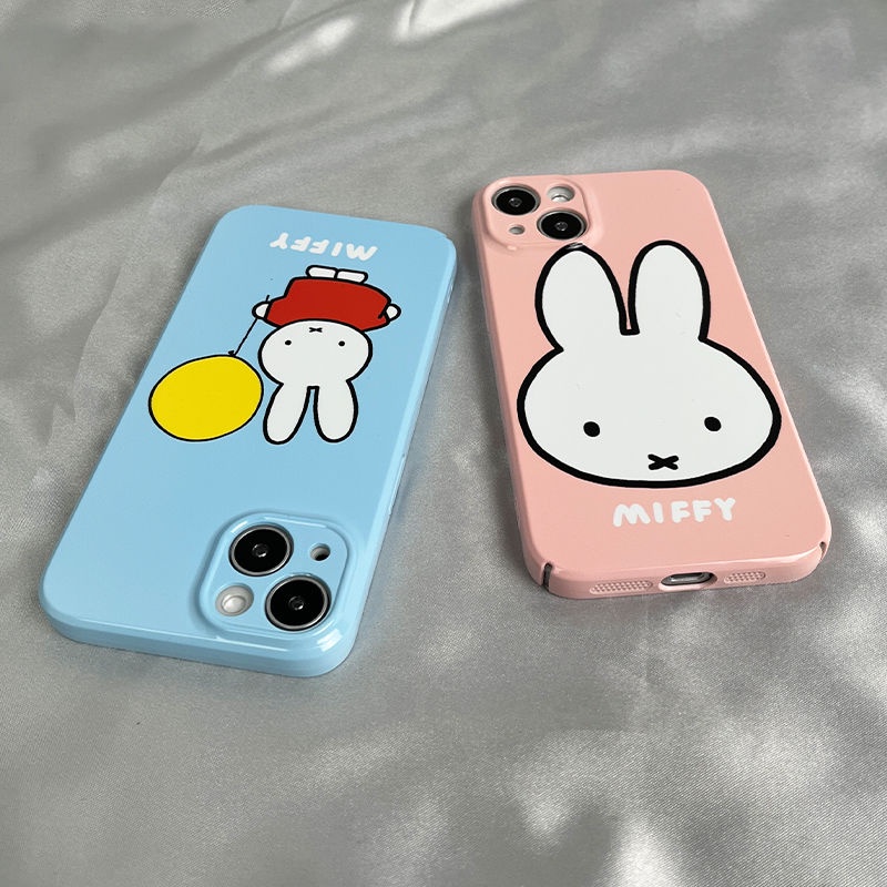 Ốp Điện Thoại Cứng In Hình Thỏ Và Bong Bóng Cho Apple / / / 811xs iphone137 iPhone12 / 14pro xr 5NIX