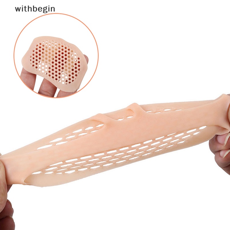 Bộ 2 Miếng Lót Giày Cao Gót Bằng Silicon Mềm Chống Trượt