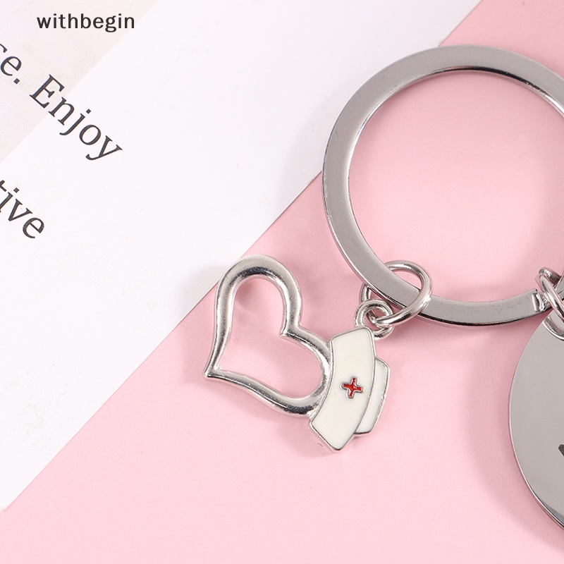 1 Móc Chìa Khóa Hình Cô Y Tá DIY Dễ Thương