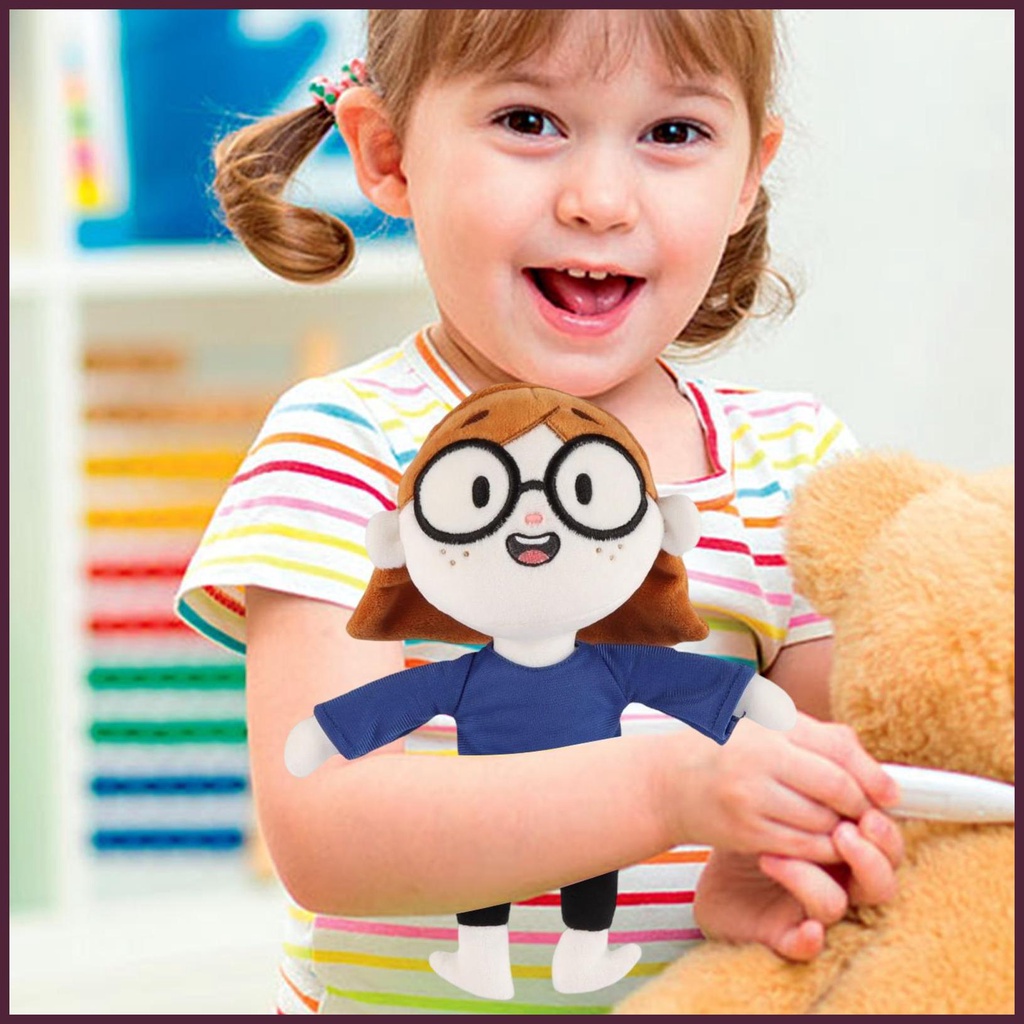 Thú Nhồi Bông Hình Gấu Hoạt Hình Mềm Mại Dễ Thương Chất Lượng Cao