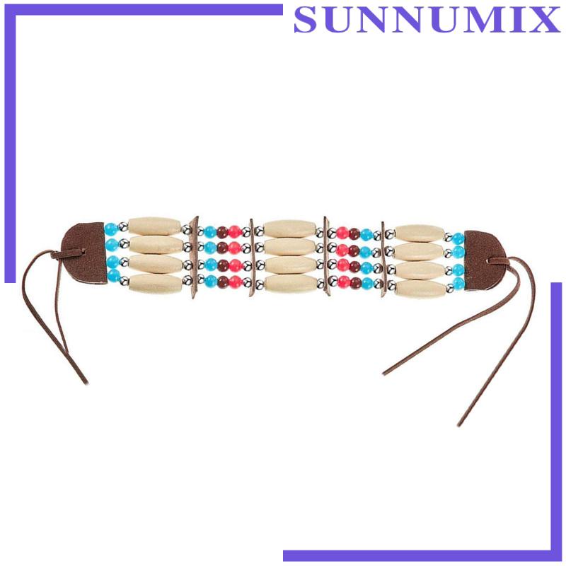 [Sunnimix] Vòng Cổ Hạt Gỗ Nhiều Màu Phong Cách Bộ Lạc Bohemian