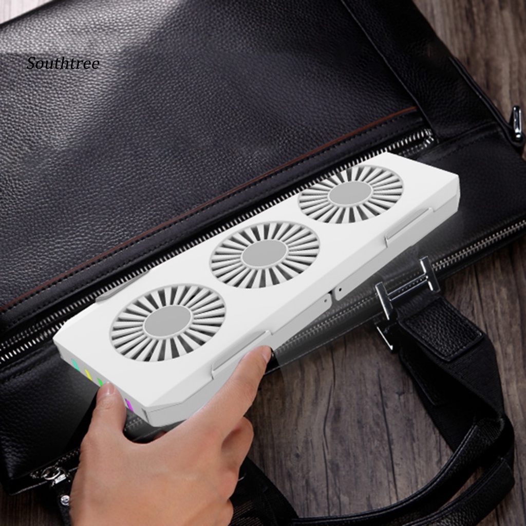 Giá Đỡ Laptop / Máy Tính Bảng RGB X1 Tản Nhiệt Chống Trượt Có Thể Gập Lại Đa Năng