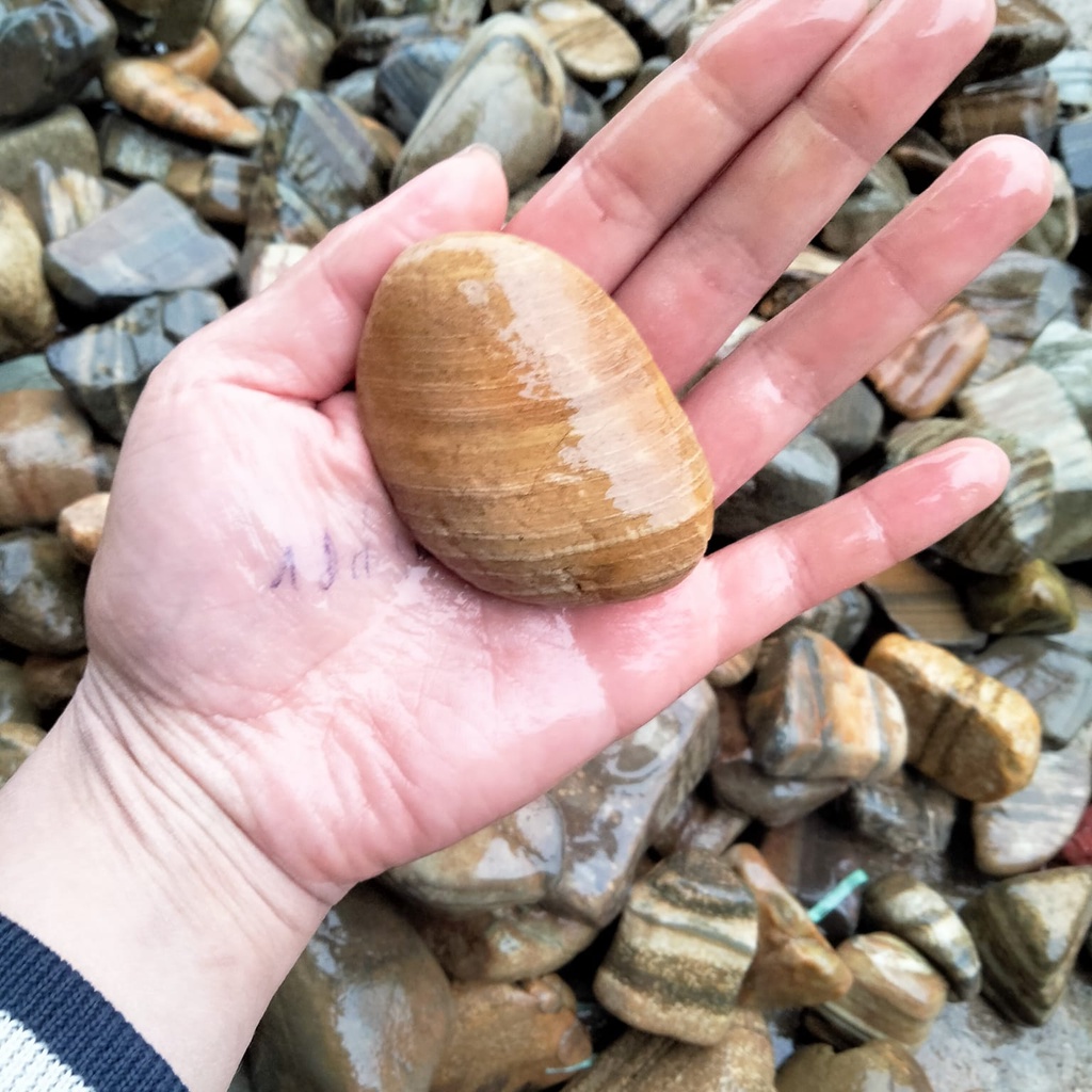 Đá Cuội Vân Mây Siêu Đẹp Nhiều Màu Trang Trí Hồ Cá Tép , Thuỷ Sinh, Sen Đá, Sân Vườn/ Chậu Cây, DYI, Terrarium