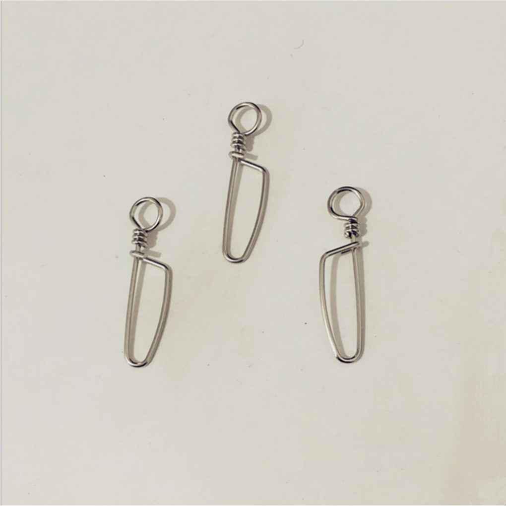 Set 100 Khuyên Nối Câu Cá Bằng Thép Không Gỉ