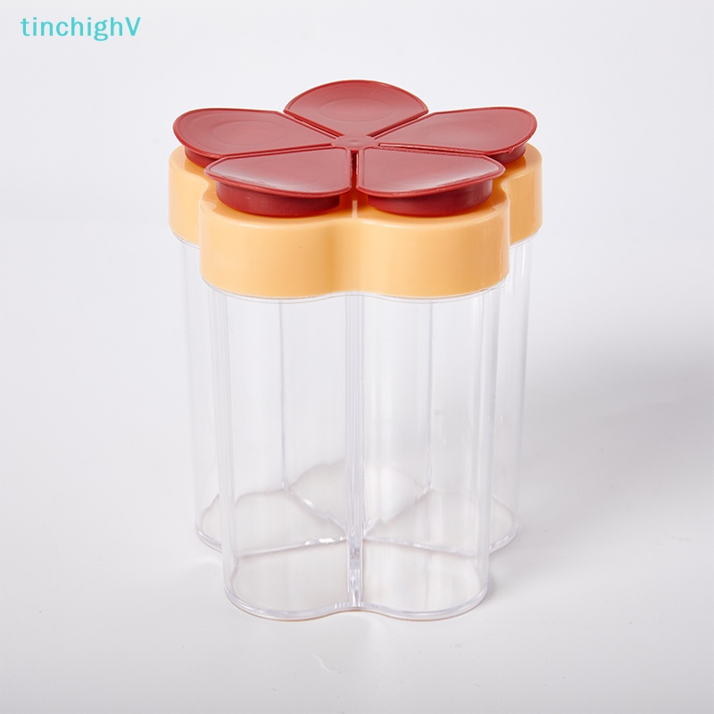 Lọ Đựng Gia Vị 5 Trong 1 Có Nắp Đậy Chống Ẩm Tiện Dụng