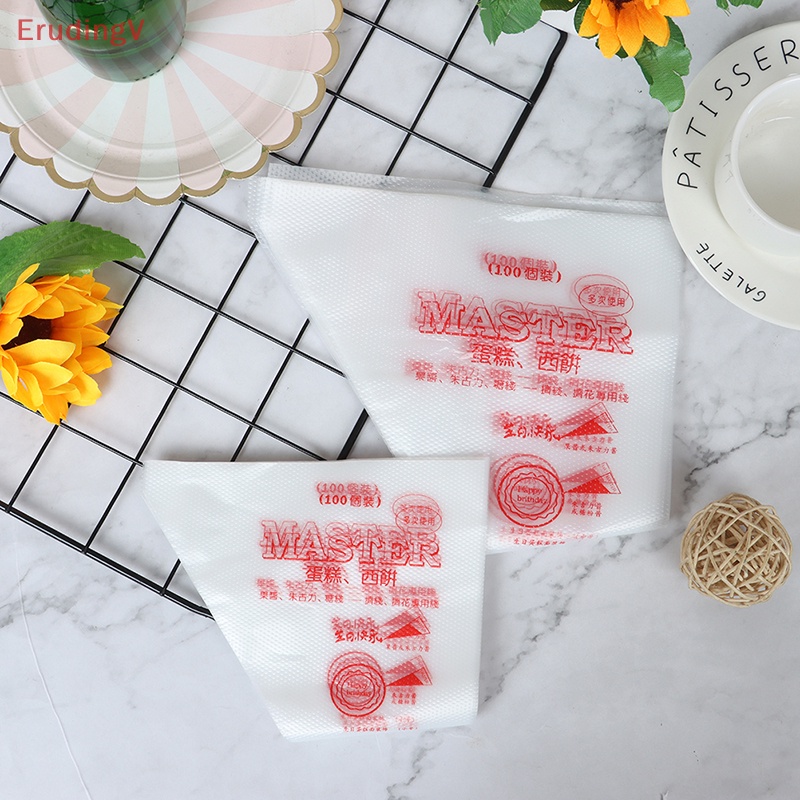 Set 20 Túi Bắt Kem Bằng Nhựa Cấp Thực Phẩm