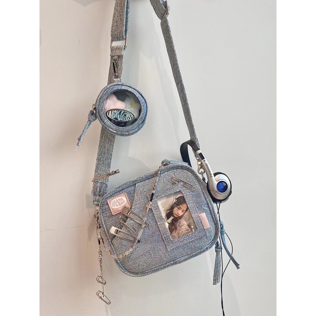 Túi Denim Đeo Chéo Thời Trang 2023 Dành Cho Nữ