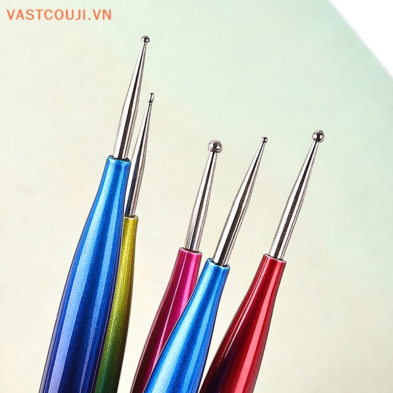 Set 5 Bút Hai Đầu Dùng Trang Trí Móng Nghệ Thuật