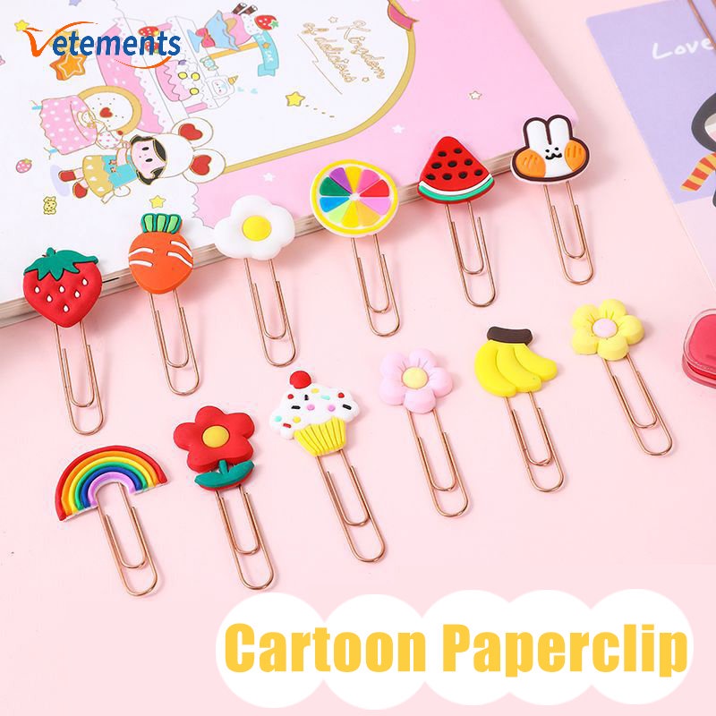 Phong Bì Bằng Kim Loại Họa Tiết Trái Cây / Động Vật Dễ Thương Độc Đáo