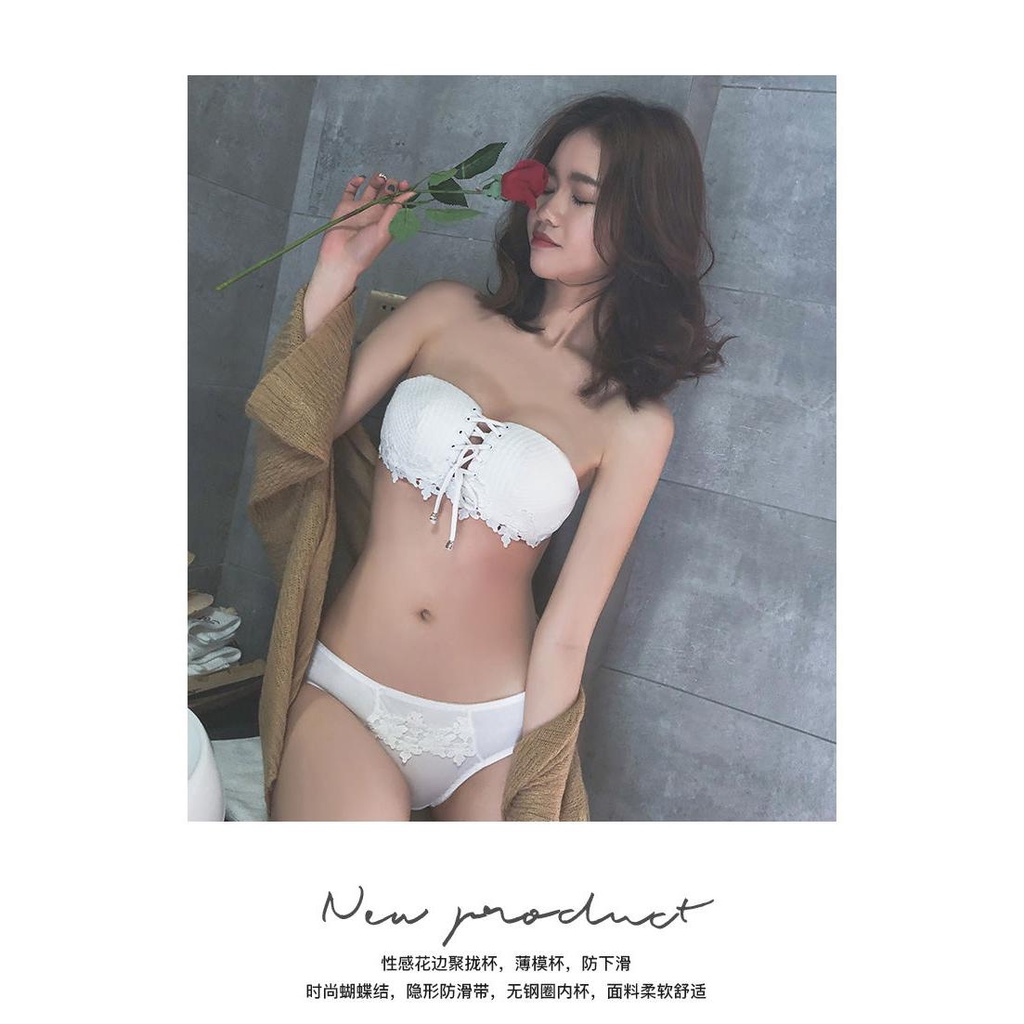 Áo Ngực Không Dây Kiểu Dây Rút Chống Trượt Có Thể Điều Chỉnh Cho Nữ