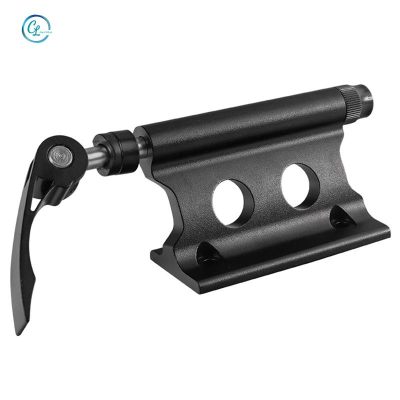 1 Kẹp Cố Định Phuộc Trước Xe Đạp / Hành Lý / Xe Suv Màu Bạc