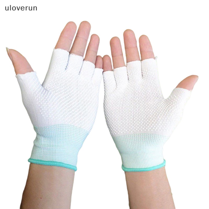 Găng Tay Nửa Ngón Chống Trượt Chống Mồ Hôi Tiện Dụng Khi Đạp Xe