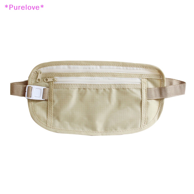 1 Túi Đeo Hông Đựng Tiền / Hộ Chiếu Đa Năng Tiện Dụng Mới