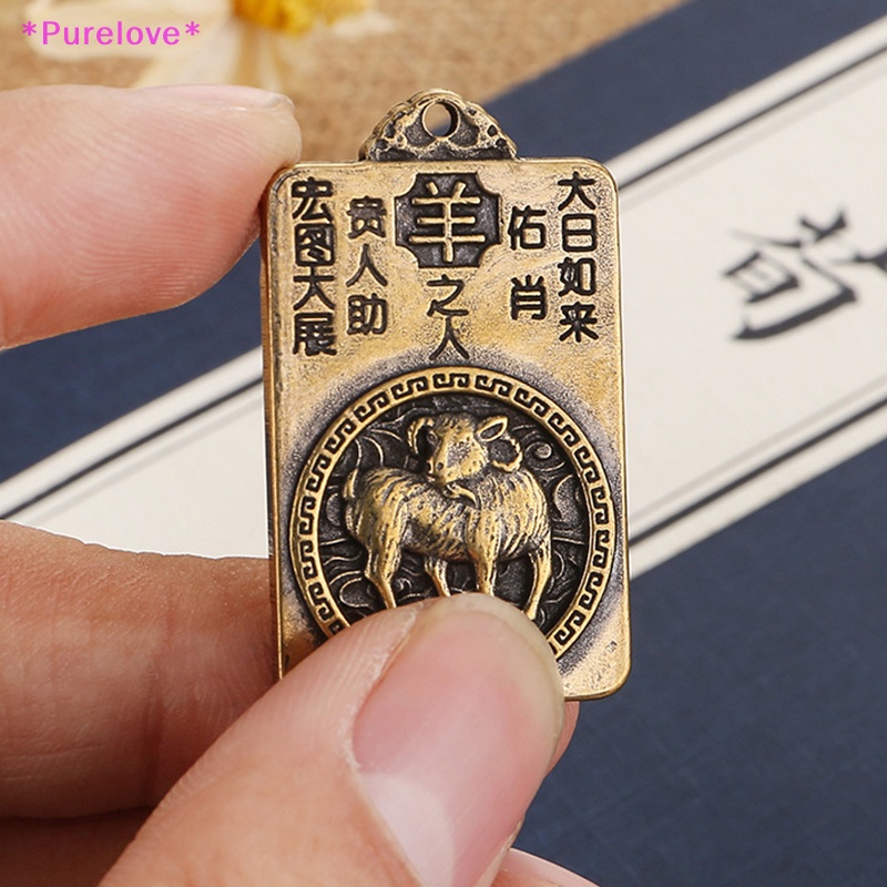 Mặt Dây Chuyền Hình Phật Bằng Đồng Thau Cứng Phong Cách Trung Hoa Mới