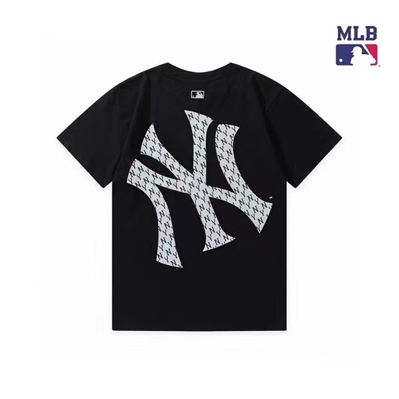 Áo Thun Mùa Hè Tay Ngắn Thêu logo Trước Ngực M8 &amp; I &amp; 8B Phong Cách unisex Lưng