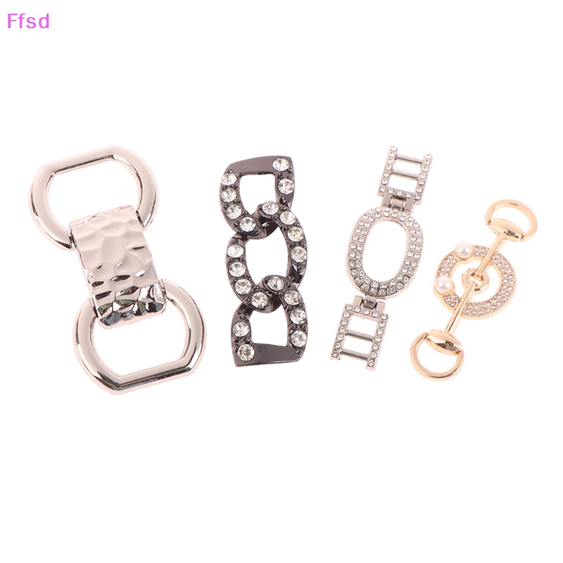 1 Cặp Kẹp Giày Cao Gót Đính Đá Cho Cô Dâu