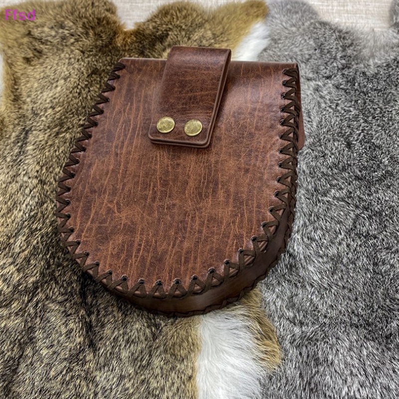 {Ffsd} Túi Da Đựng Tiền Phong Cách Thời Trung Cổ * Hàng Bán Chạy