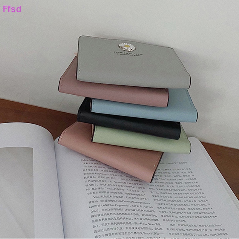 {Ffsd} Ví Ngắn Bằng Da PU Có Khóa Kéo Đơn Giản Thời Trang Mới Dành Cho Nữ * Hàng Bán Chạy