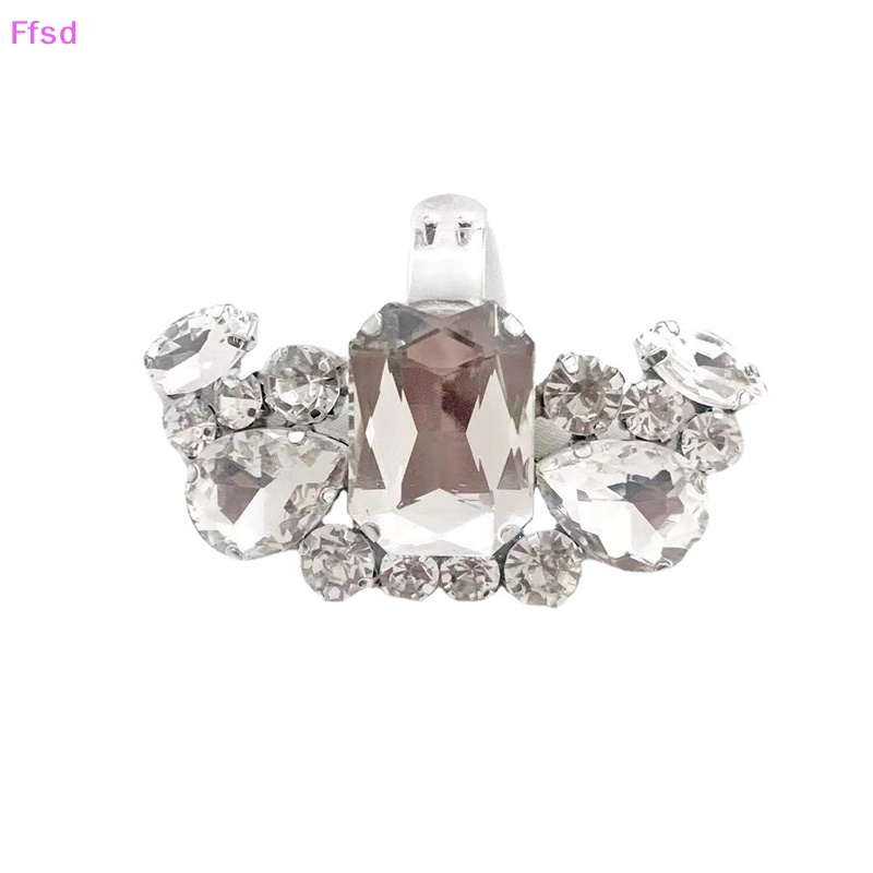 1 Kẹp Đính Đá Trang Trí Giày Cao Gót Lấp Lánh DIY