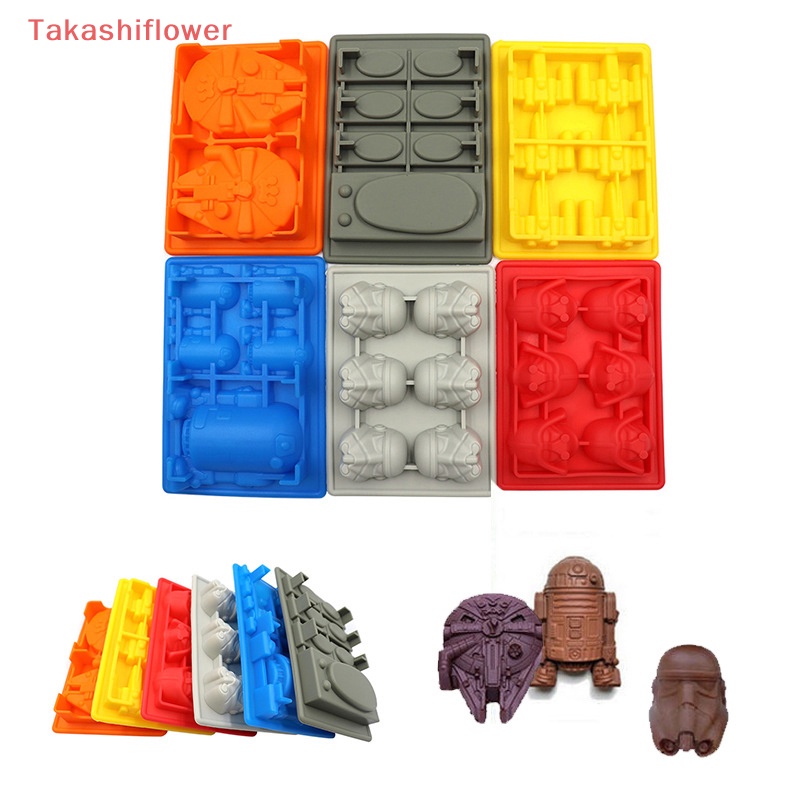 Khuôn Silicon Làm Bánh / Sô Cô La / Xà Phòng / Đá Viên Hình Hoạt Hình 3D