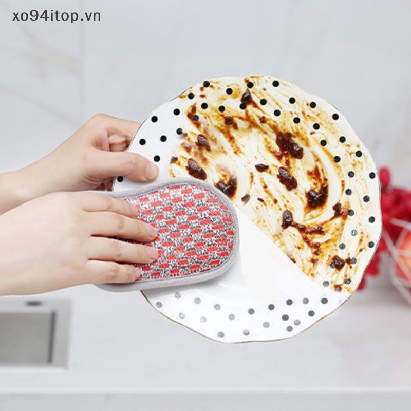 Xoitop Miếng Bọt Biển Rửa Chén Hai Mặt Tiện Dụng Cho Nhà Bếp VN