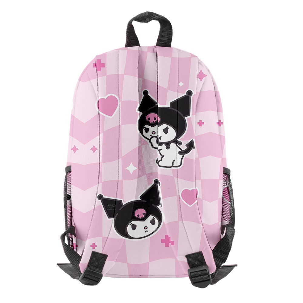 Ba Lô In Hình Sanrio Kuromi SQ3 Thời Trang Cho Nam Và Nữ