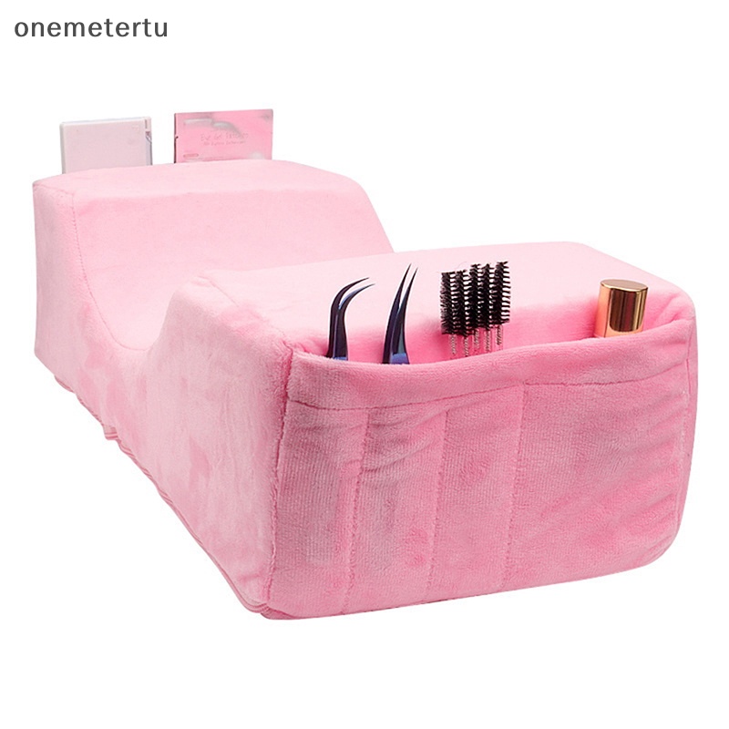 Onemetertu Gối Kê Cổ Gắn Lông Mi Giả Nối Dài