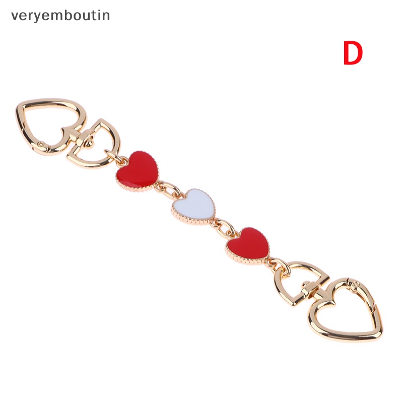 Dây Xích Nối Dài Túi Xách / Đeo Chéo Hình Trái Tim DIY