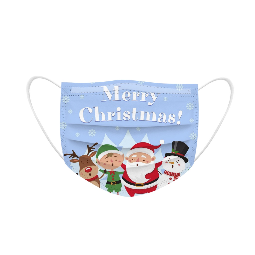 Khẩu Trang In Họa Tiết Hoạt Hình Anime Dùng Một Lần Dành Cho Cặp Đôi