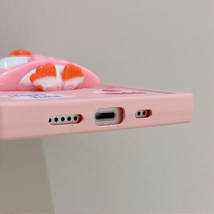 Ốp Điện Thoại In Hình Vịt Hoạt Hình 3D Cho IPhone 12 13 14 11 Pro Max X Xs Max Xr Ffxcz