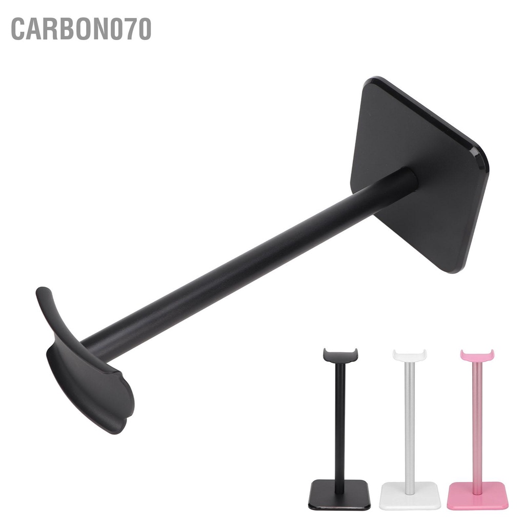 Carbon070 Chân Đế Tai Nghe Góc Tròn Chống Trượt Khay TPU Thanh Kim Loại Chắc Chắn Giá Đỡ Cho Văn Phòng Chơi Game Tại Nhà