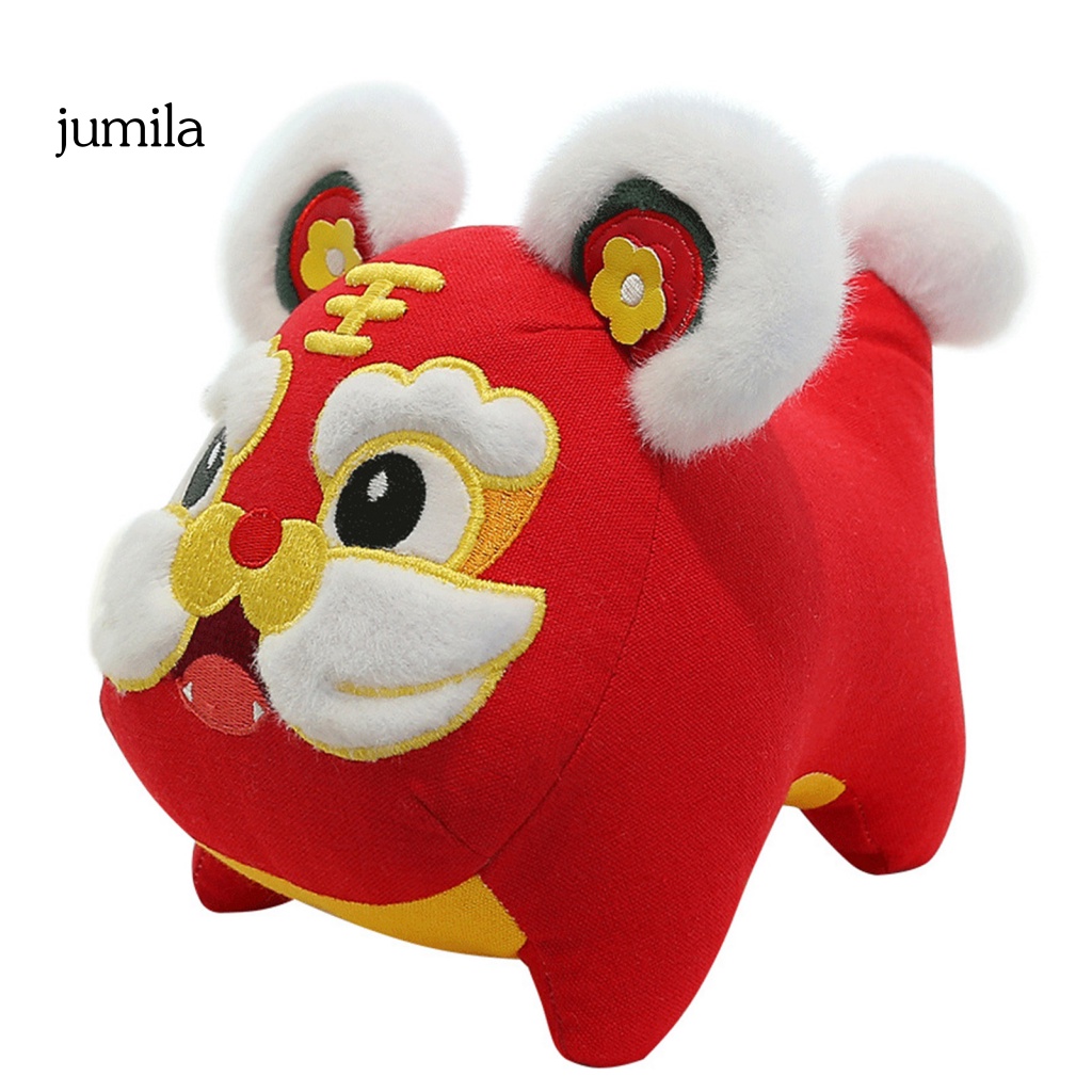 Hổ Nhồi Bông PP Cotton Phong Cách Trung Hoa Dễ Thương Năm Mới 2022