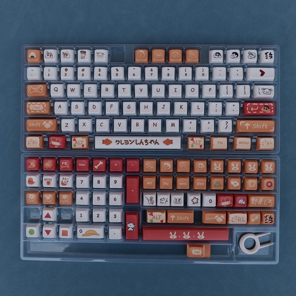 Crayon Shin-chan Keycaps XDA Profile Anime PBT Dye Sub Bàn Phím Cơ Keycap