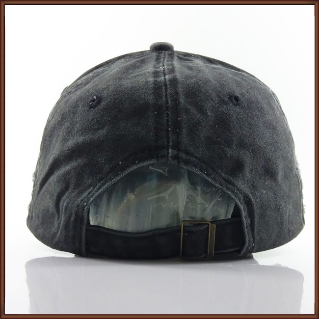 Mũ Lưỡi Trai Thoáng Khí In Chữ Phong Cách Vintage Thời Trang