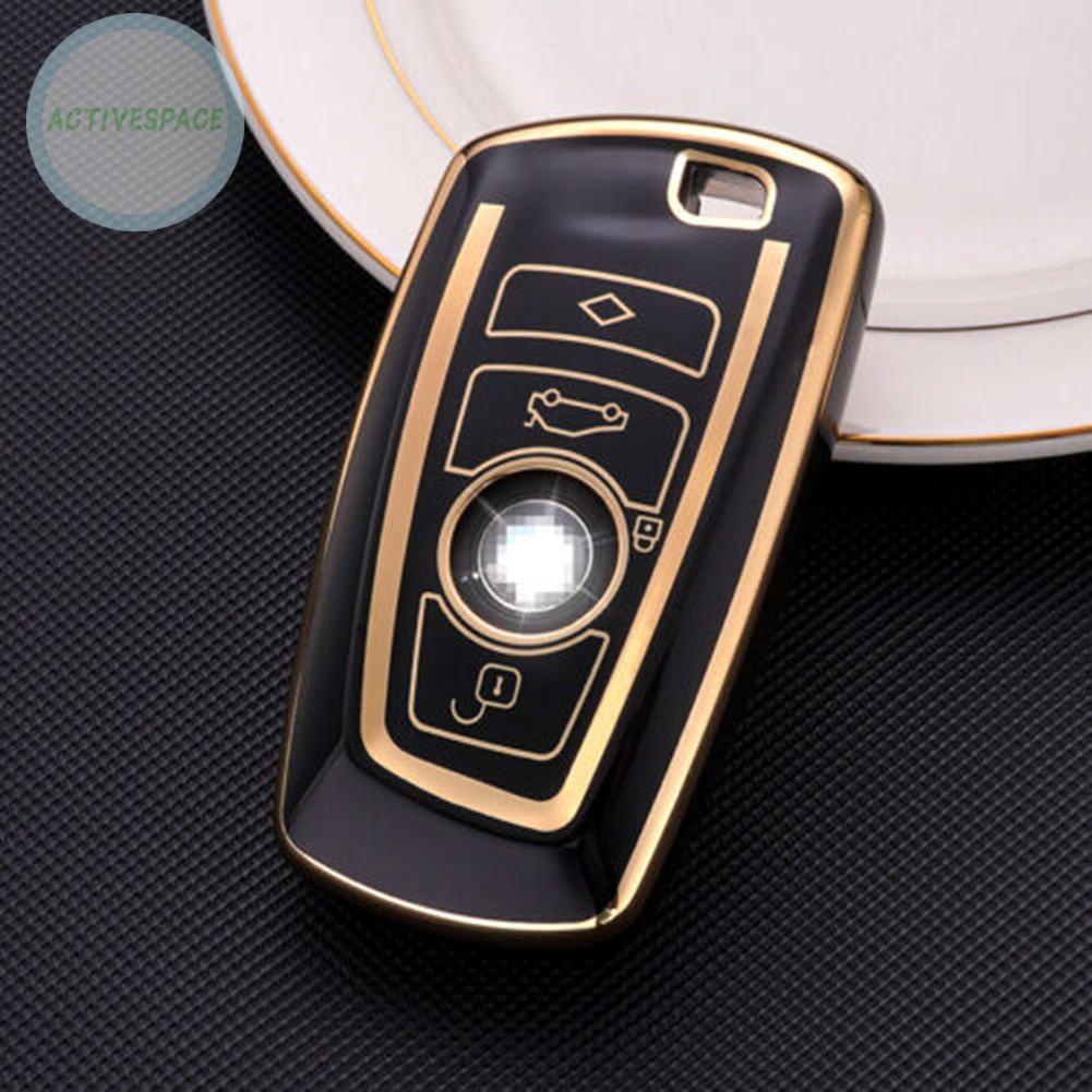 Car Key Bag Case Fob Interior Car Accessories Replcament TPU Brand New【BMW】