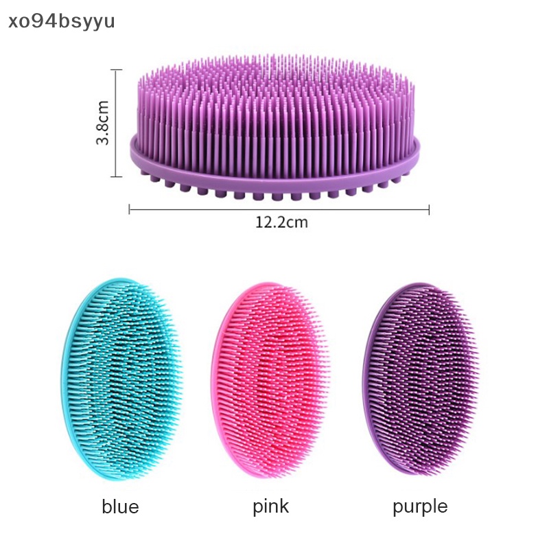 Bàn Chải Tắm Xo94Bsyu Bằng Silicon Mềm Tẩy Tế Bào Chết Cho Da Em Bé