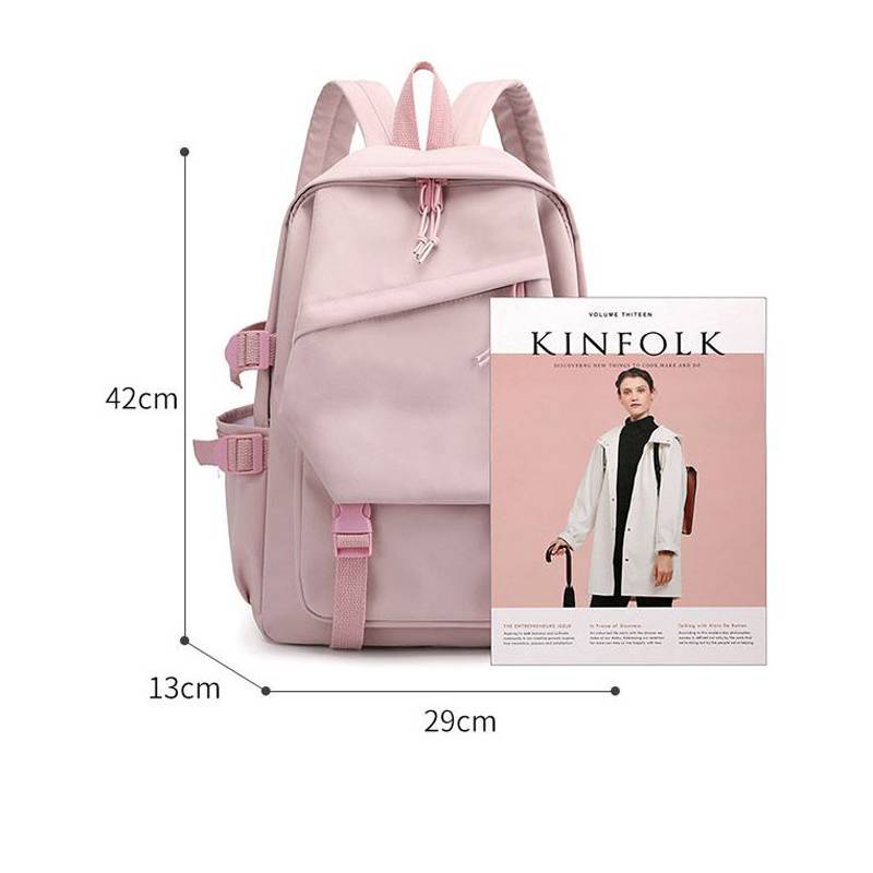 SANRIO Ba Lô Học Sinh Cỡ Lớn In Hoạt Hình Kuromi Đáng Yêu