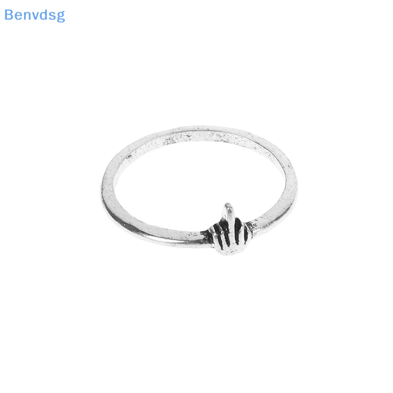 Benvdsg > Nhẫn Thời Trang Họa Tiết Ngón Giữa Phong Cách Rock Dành Cho Nam Và Nữ