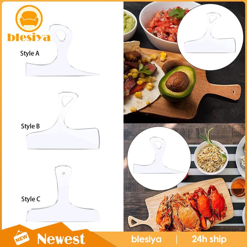 Khuôn Cắt Bằng Acrylic Trong Suốt Với Tay Cầm Tiện Dụng