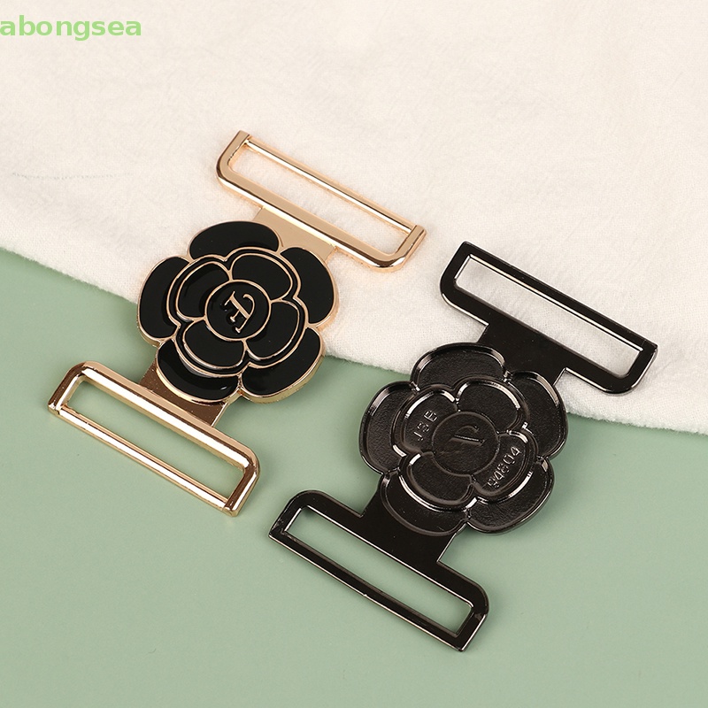 1 Bộ Khóa Dây Thắt Lưng Ba Lô 30 / 35 / 40mm Bằng Kim Loại Hình Hoa Có Thể Điều Chỉnh