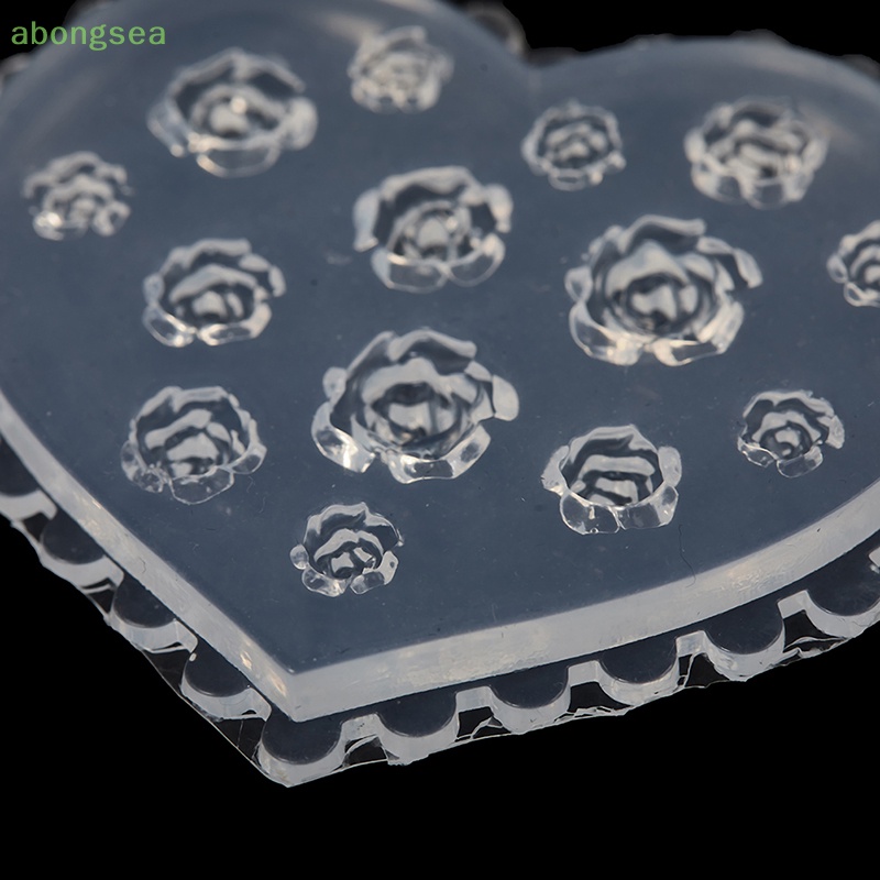 Khuôn Silicone Tạo Hình Trang Trí Móng Tay 3D DIY