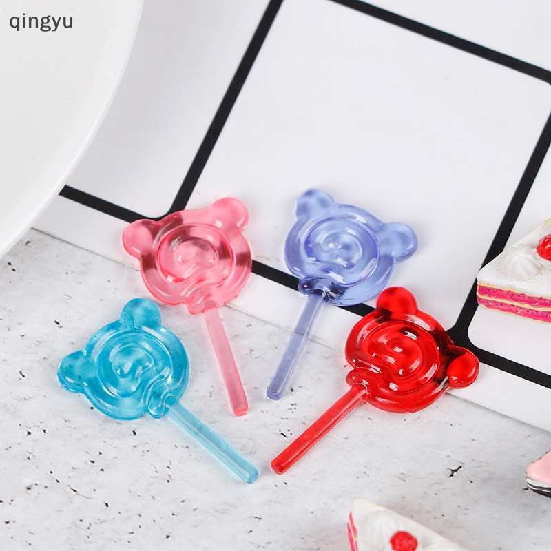 Bộ 6 Kẹo Lolipop Đồ Chơi Búp Bê Tỉ Lệ 1: 12
