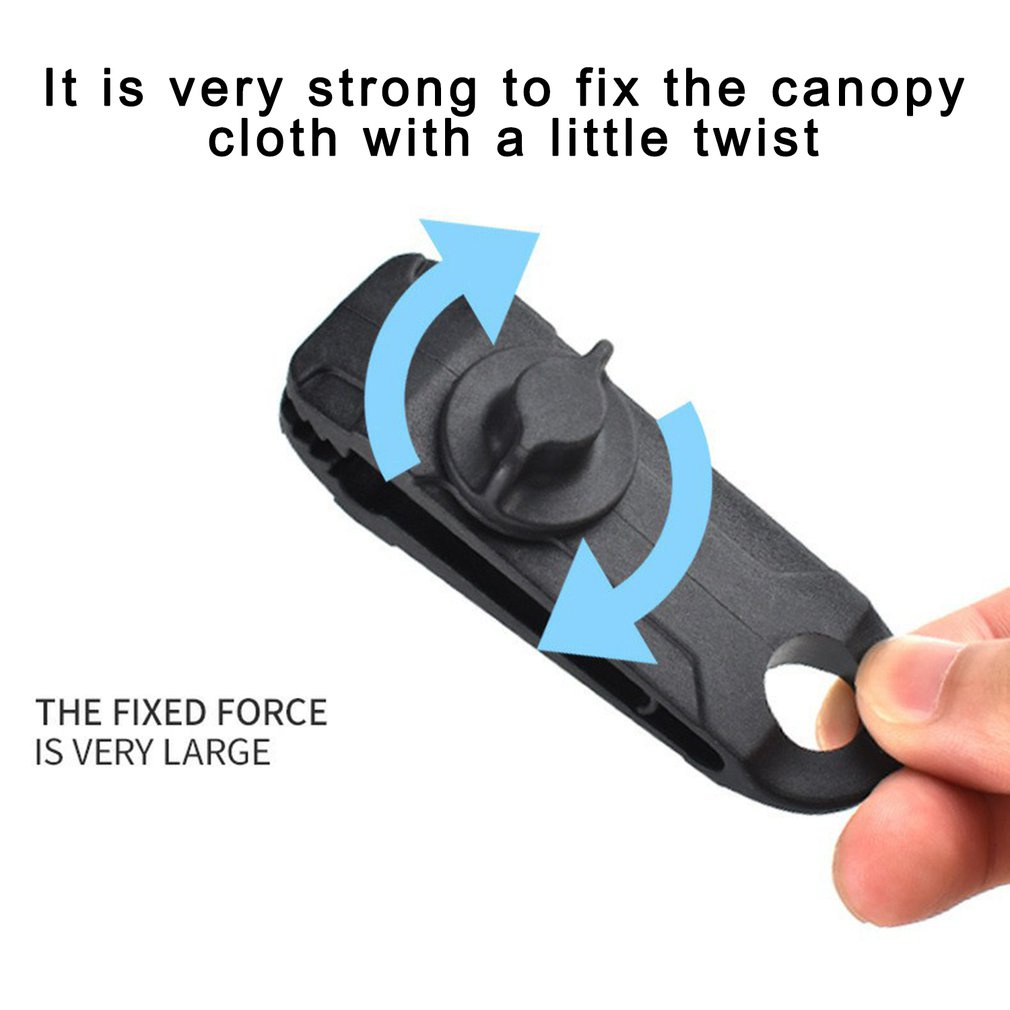Tarpaulin Clip Tent Clipsle Outdoor Camping Tool Durable Awning Accessories Hook Windproof Rope Barb [Q/14]
